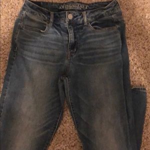 American eagle high rise jeggings size 10 short
